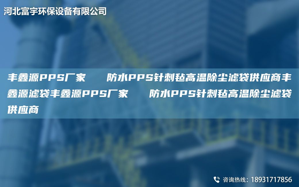 豐鑫源PPS廠家   防水PPS針刺氈高溫除塵濾袋供應(yīng)商豐鑫源濾袋豐鑫源PPS廠家   防水PPS針刺氈高溫除塵濾袋供應(yīng)商