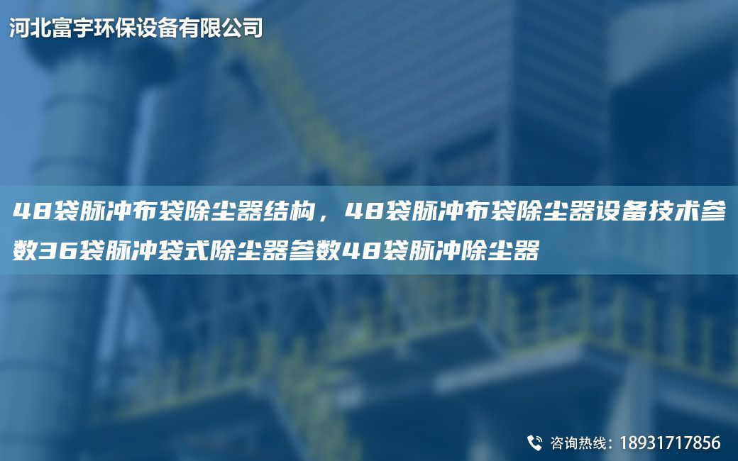 48袋脈沖布袋除塵器結(jié)構(gòu)，48袋脈沖布袋除塵器設(shè)備技術(shù)參數(shù)36袋脈沖袋式除塵器參數(shù)48袋脈沖除塵器