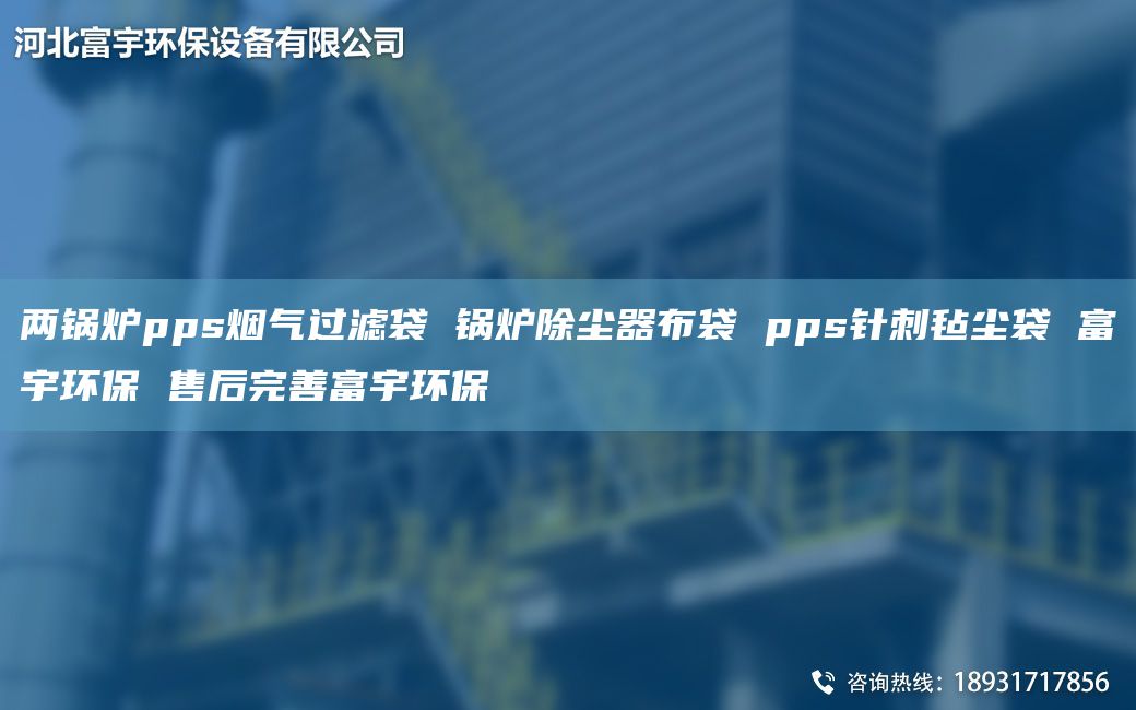 兩鍋爐pps煙氣過濾袋 鍋爐除塵器布袋 pps針刺氈塵袋 富宇環(huán)保 售后完善富宇環(huán)保