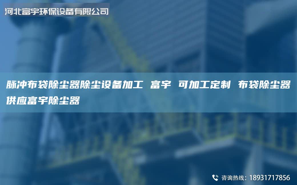 脈沖布袋除塵器除塵設(shè)備加工 富宇 可加工定制 布袋除塵器供應(yīng)富宇除塵器