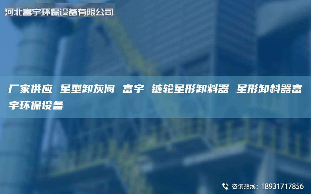 廠家供應(yīng) 星型卸灰閥 富宇 鏈輪星形卸料器 星形卸料器富宇環(huán)保設(shè)備